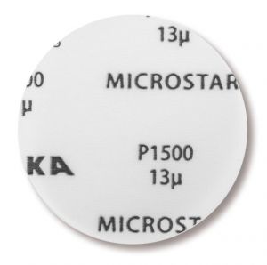 Шлифовальный материал на плёночной синтетической основе липучка MICROSTAR 150 мм P1200 MIRKA FM62205093 ― MIRKA